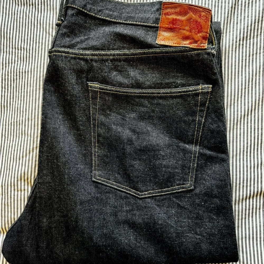 Full count selvedge denim size 40